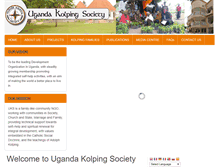 Tablet Screenshot of kolpingug.org